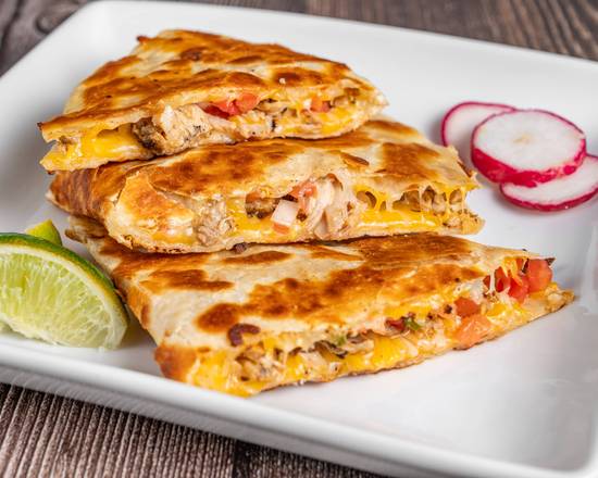 Chicken Al Pastor Quesadilla