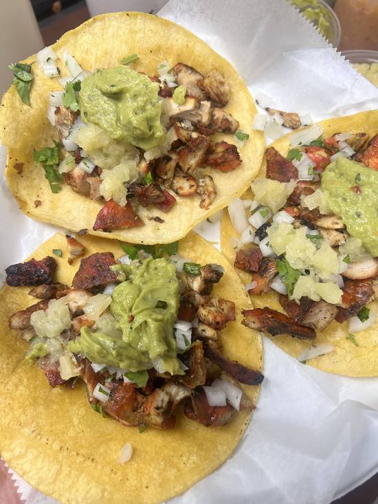 Chicken Al Pastor Tacos (3 pcs)