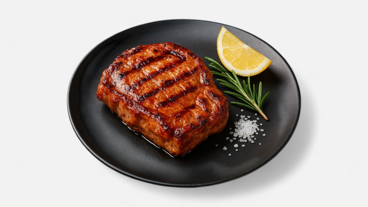 Ceafa de porc la gratar