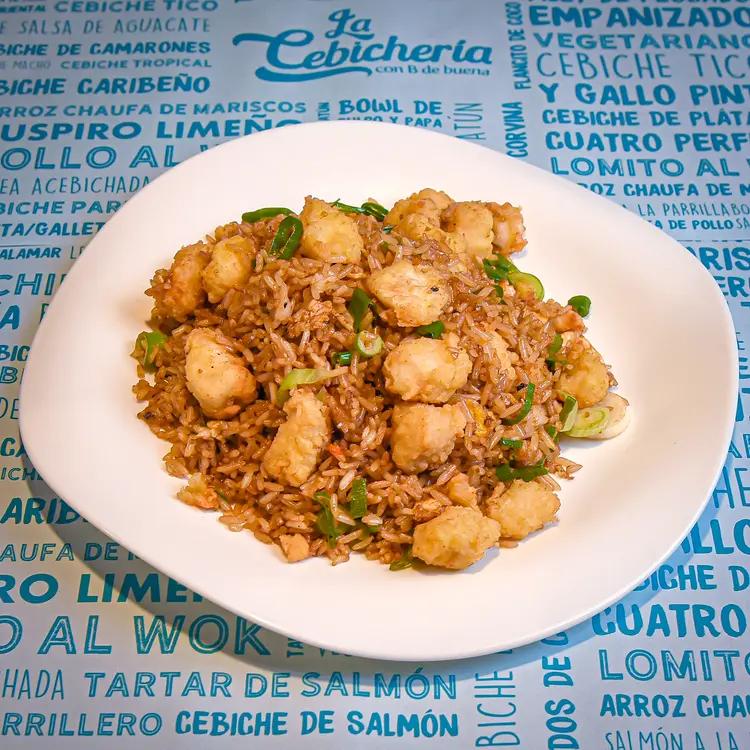 Arroz Chaufa de Corvina