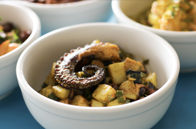 Bowl de Pulpo y Papa