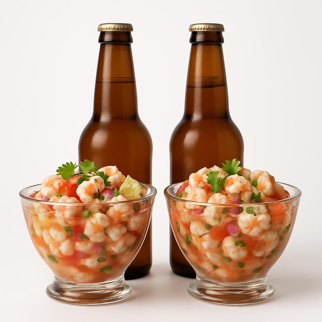 Combo: 2 Cebiches + 2 Cervezas