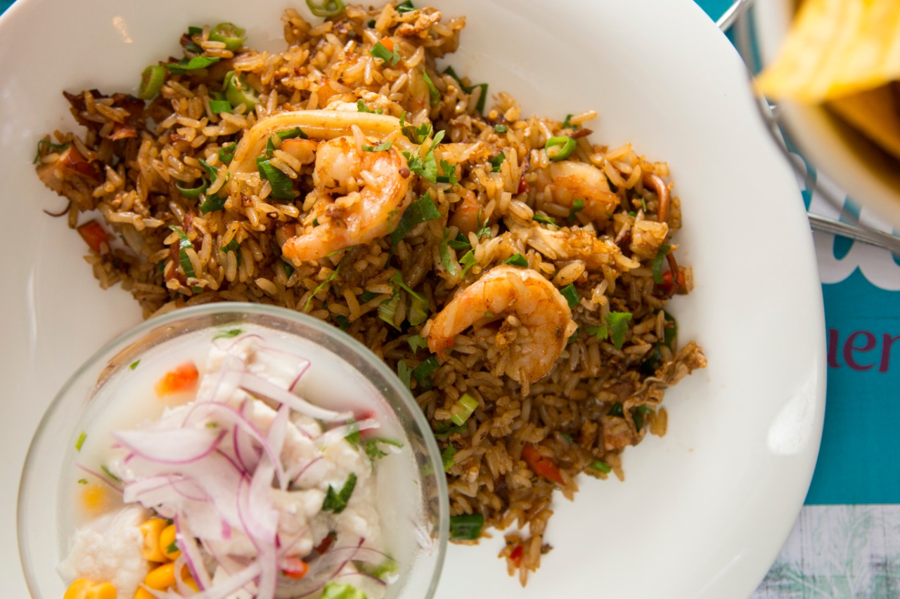 Mita Ceviche Peruano y Mita Chaufa de Mariscos