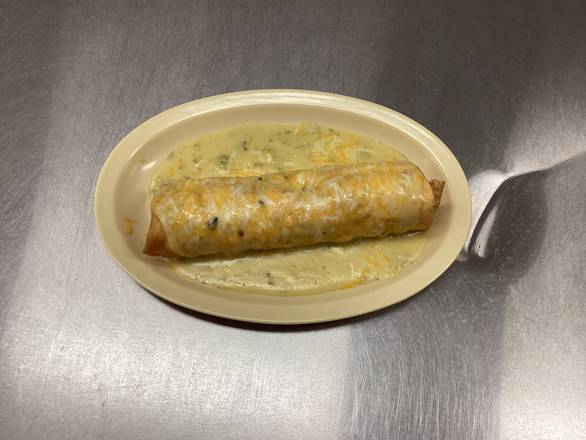 Enchilada Style Chimichanga