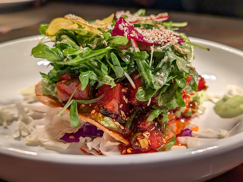 Macha-Ahi Tostada
