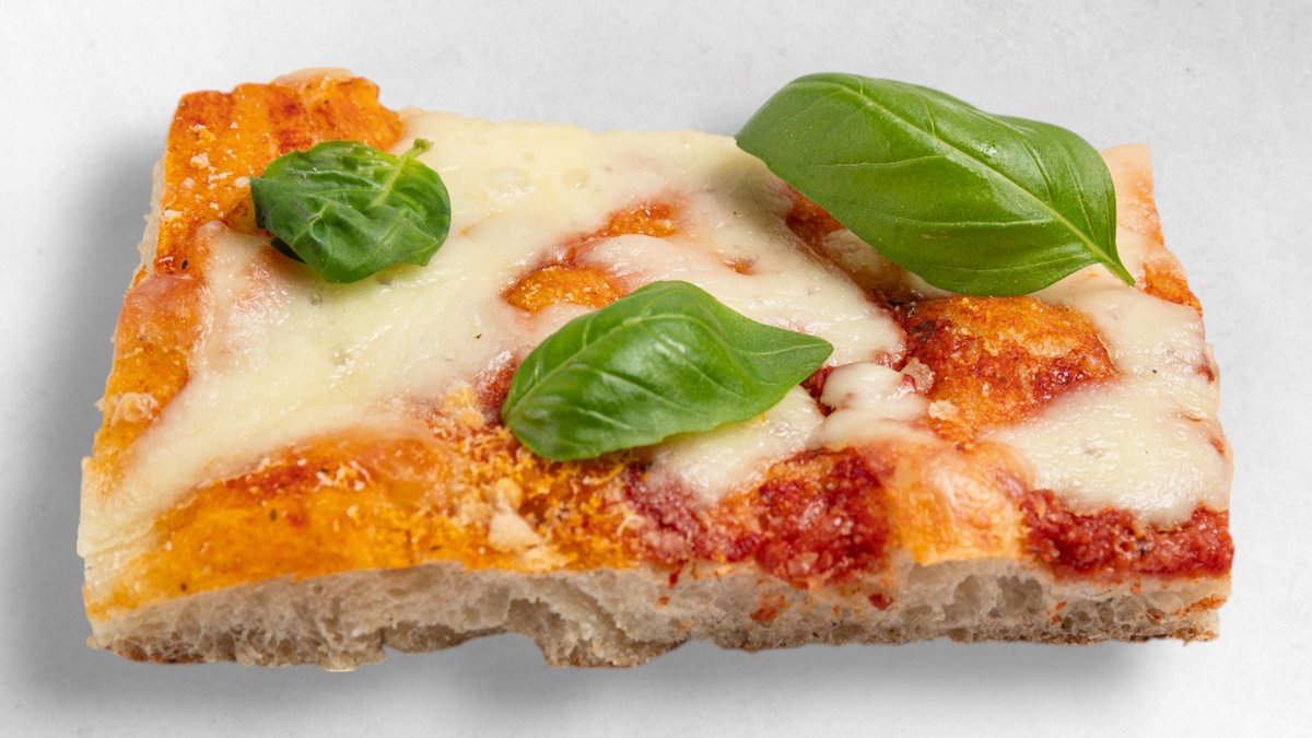 Pizzastück Margherita