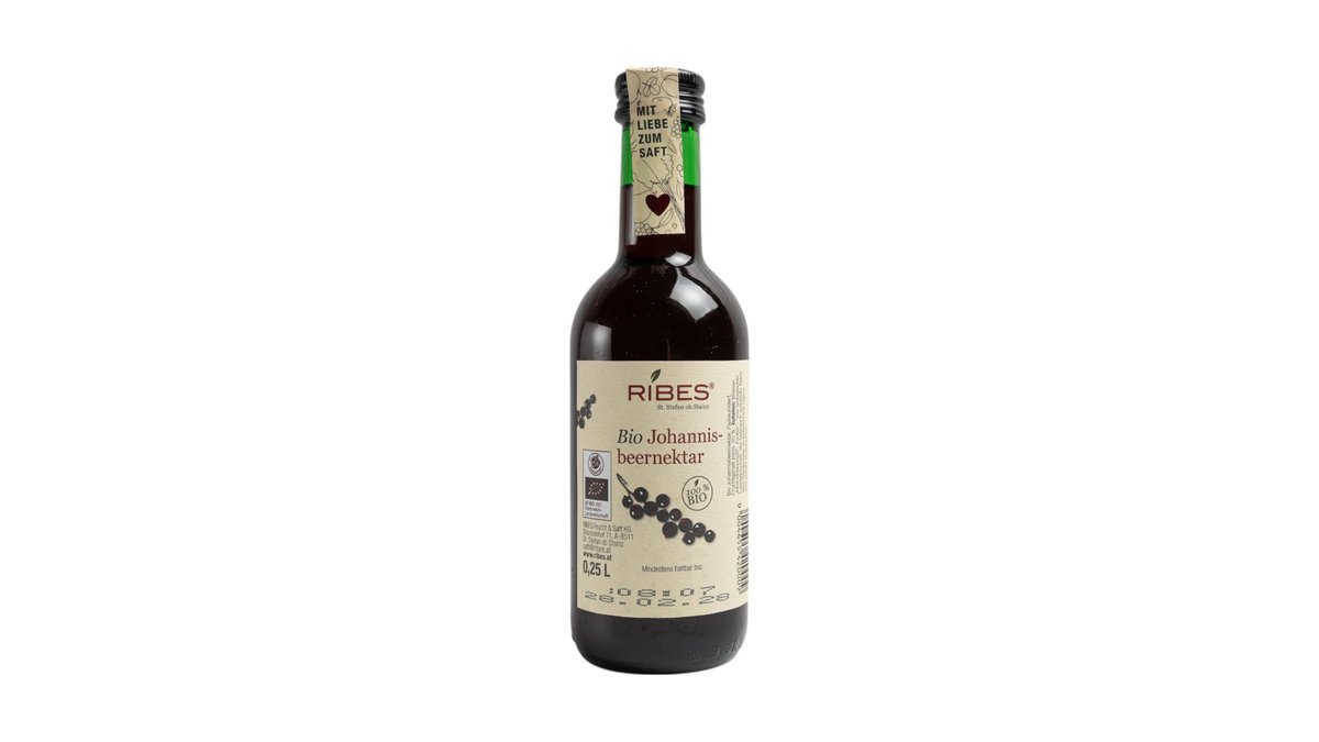 Ribes Johannesbeernektar Bio 0,25l