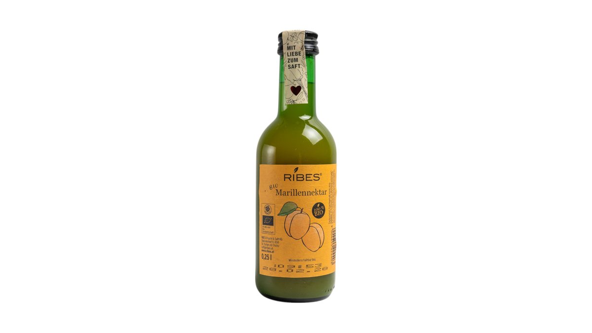 Ribes Marillennektar Bio 0,25l