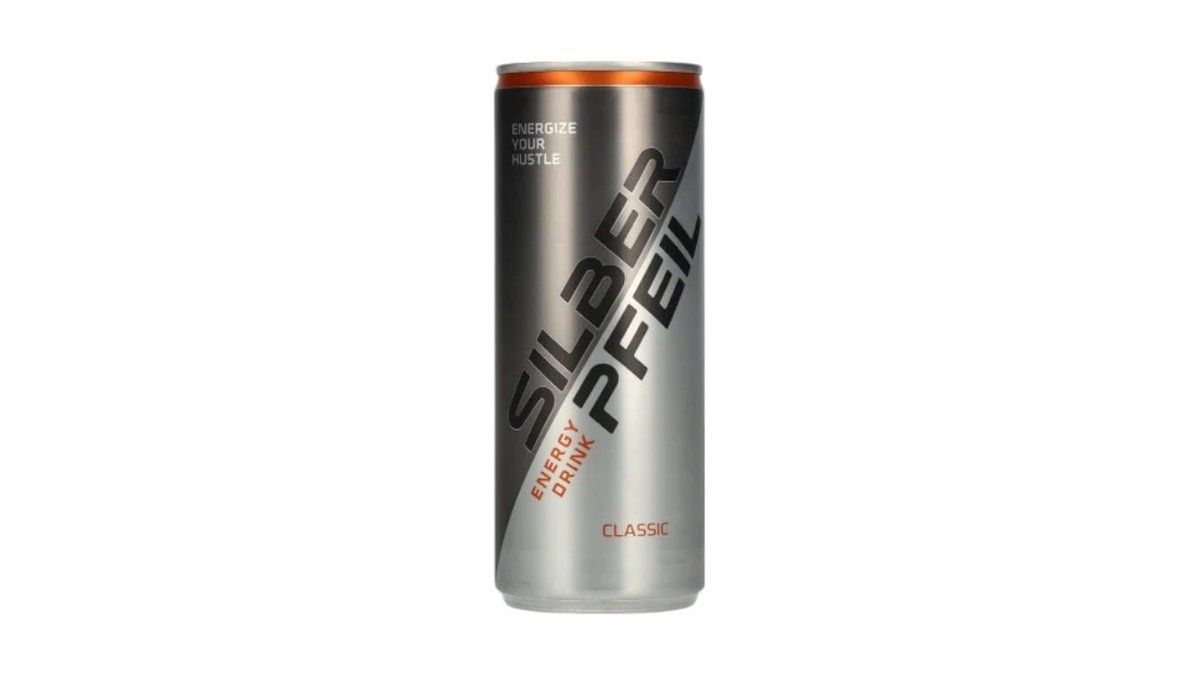 Silberpfeil Energy Drink Dose 0,25l