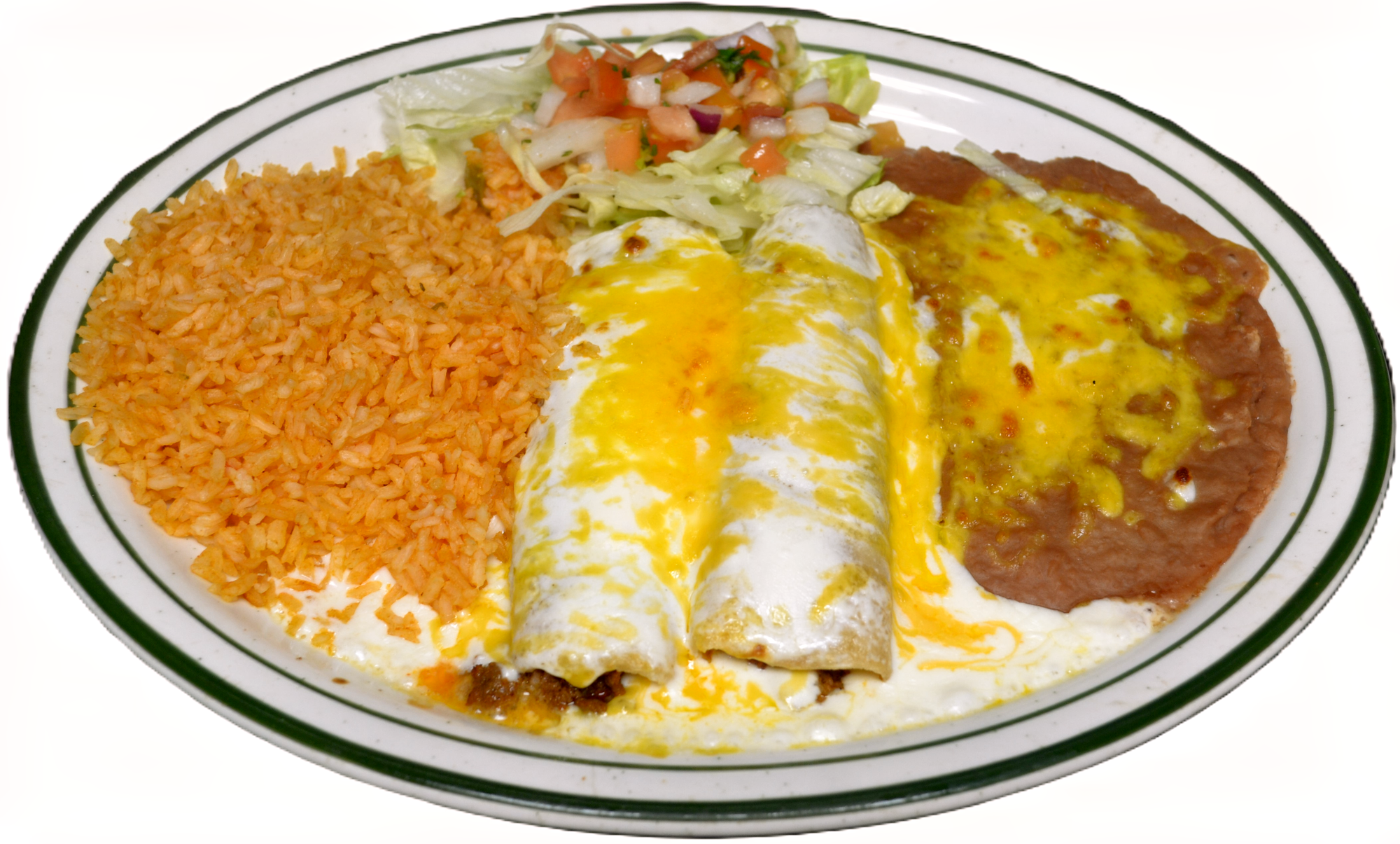 Enchiladas a La Crema (2)