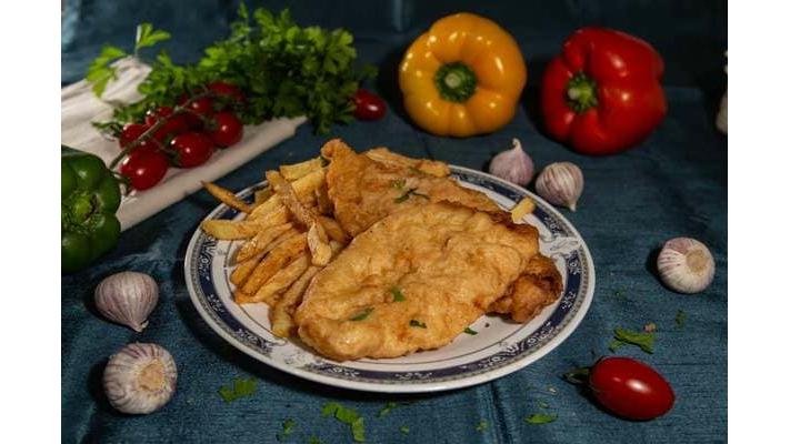 Meniu snițel de porc