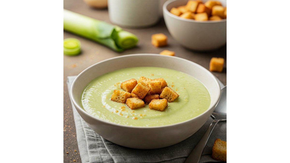 Supa Crema De Legume Cu Crutoane