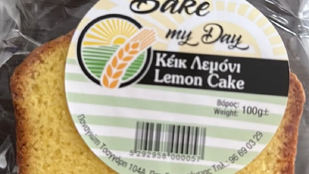 Slice Cake Lemon