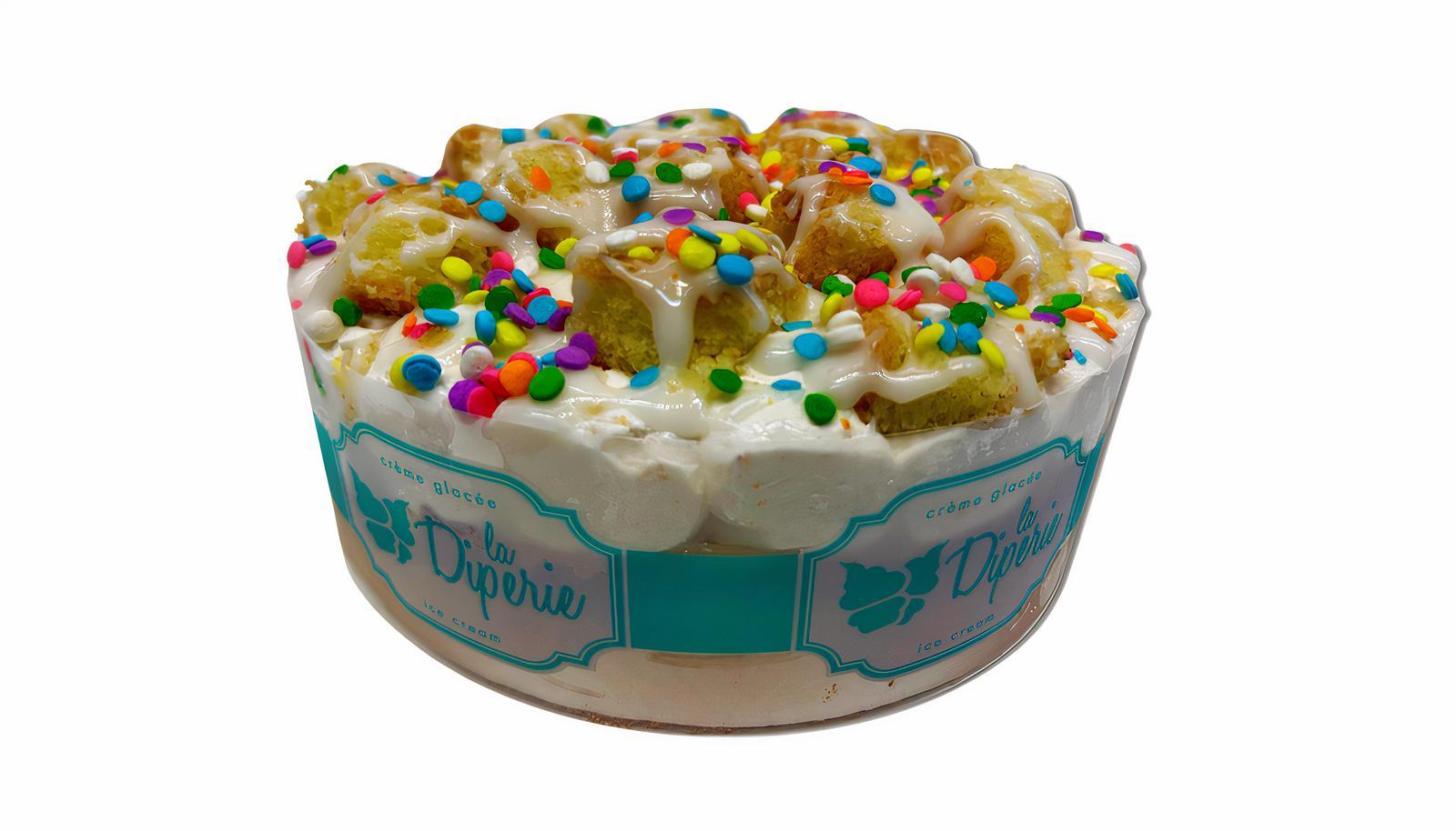 6'' Gâteau d'Anniversaire à la Vanille // 6'' Birthday Vanilla Cake Vanilla
