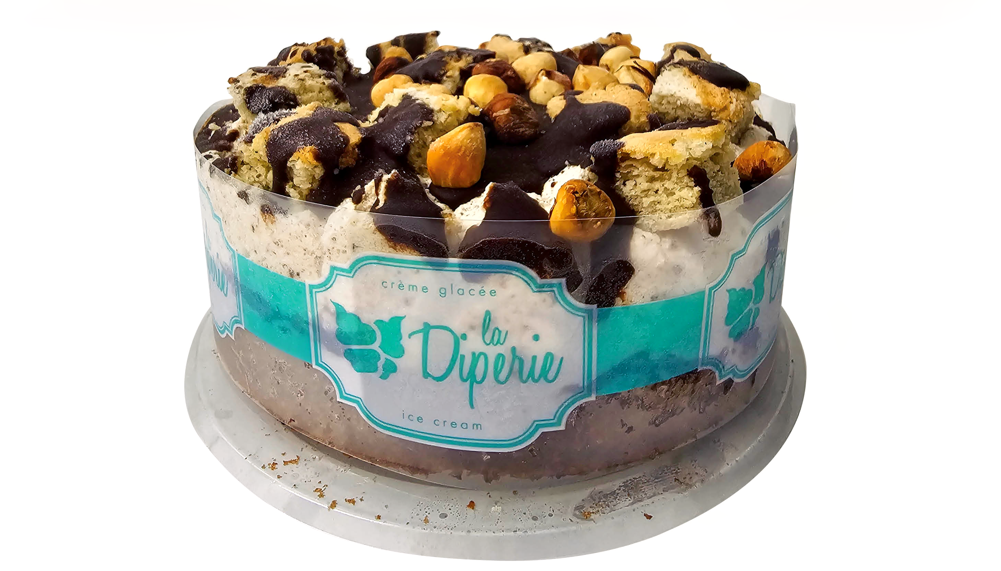 6'' Gâteau Noisettes et Chocolat // 6'' Hazelnut Chocolate Cake