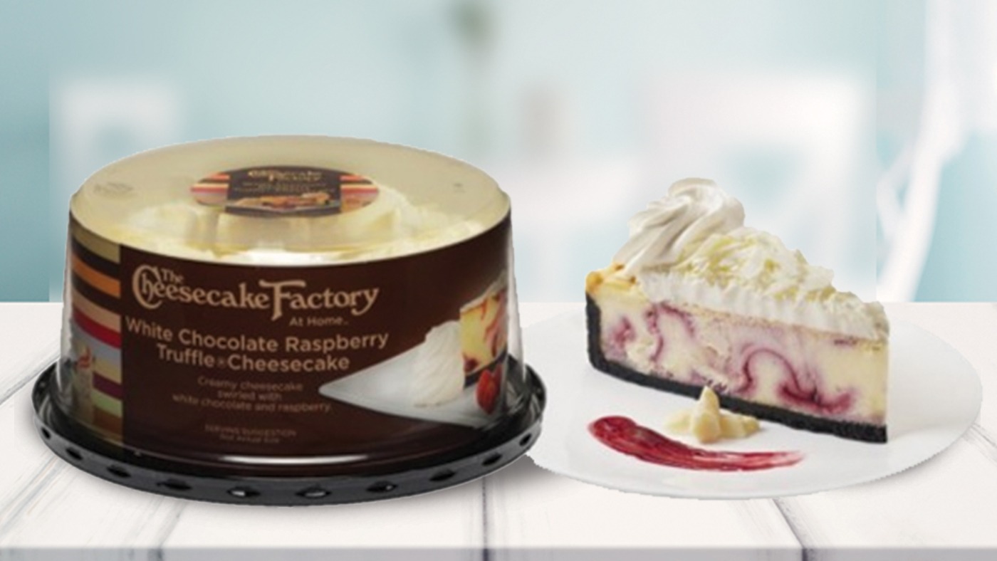 6” Le Cheesecake Factory  Framboise  / The Cheesecake Factory White Chocolate Raspberry  Cheesecake