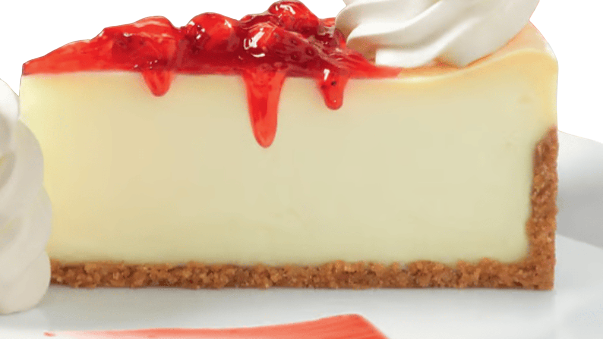 7” Gateau au fromage orignal nappe de fraise / 7" Strawberry Topped Original Cheesecake