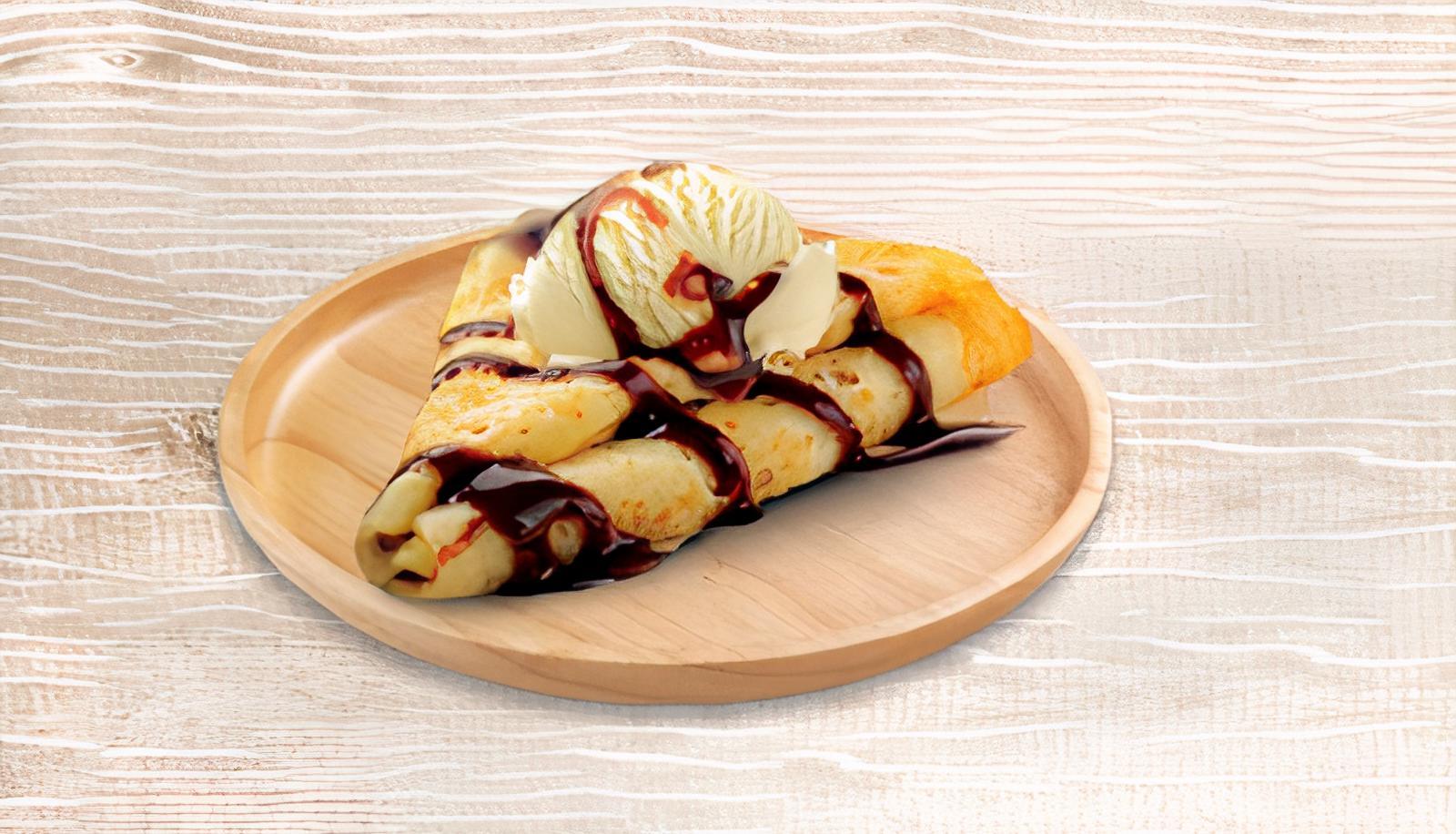 Crêpe Crème Glacée // Ice Cream Crepe