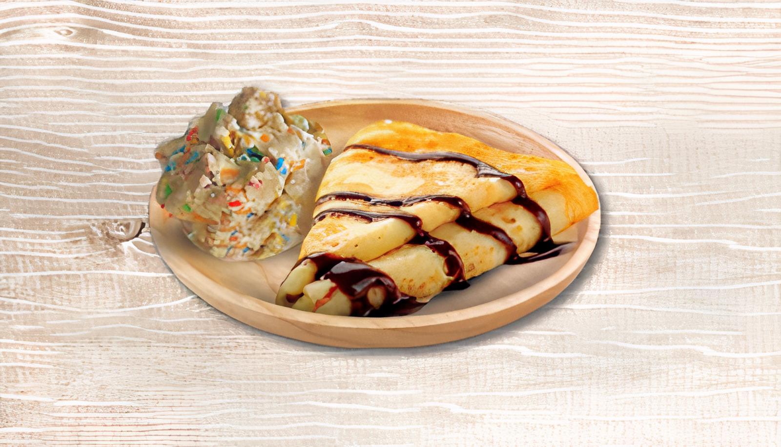 Crêpe Pâte à Biscuits // Cookie Dough Crepe