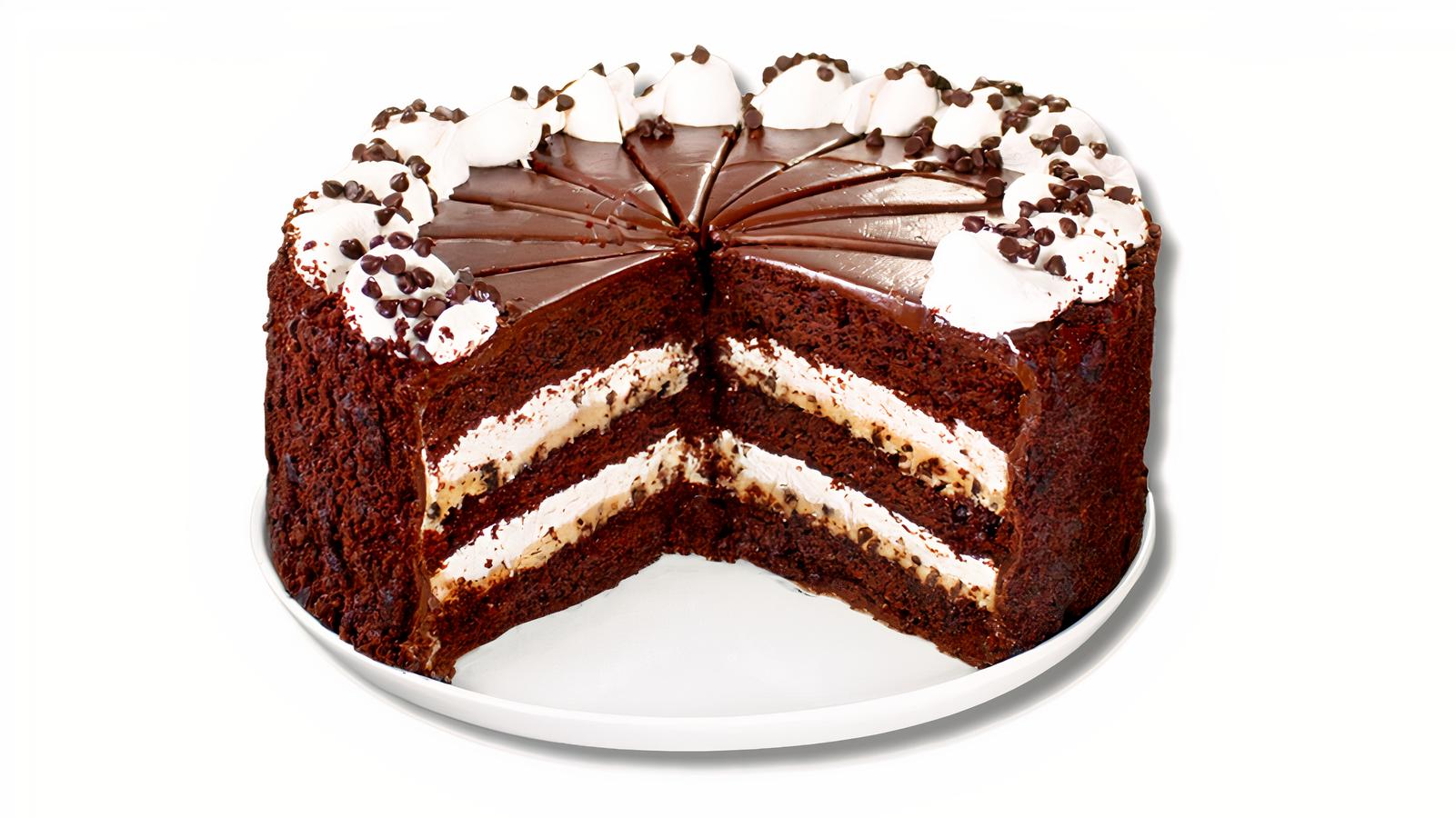Gâteau à la pâte à biscuits et à la guimauve / Marshmallow Cookie Dough Cake