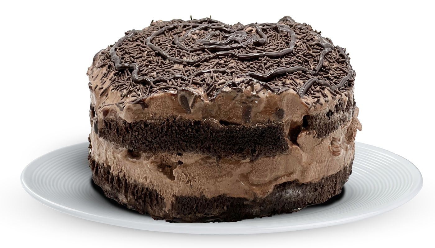 Gâteau Crème Glacée Brownie au Chocolat / Chocolate Brownie Ice Cream Cake