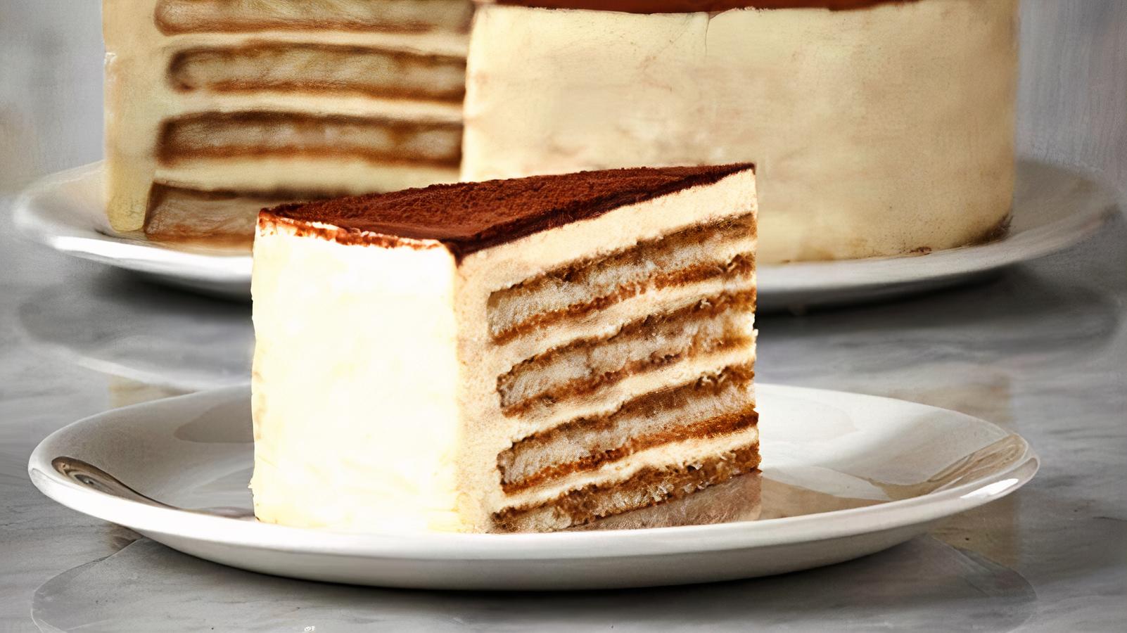 Gâteau Tiramisu Mascarpone/ Mascarpone Tiramisu cake