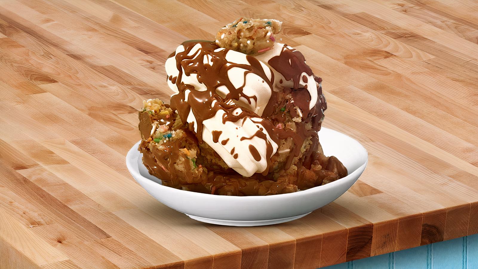 GAUFRE-Pâte à Biscuits  / Cookie Dough Waffle