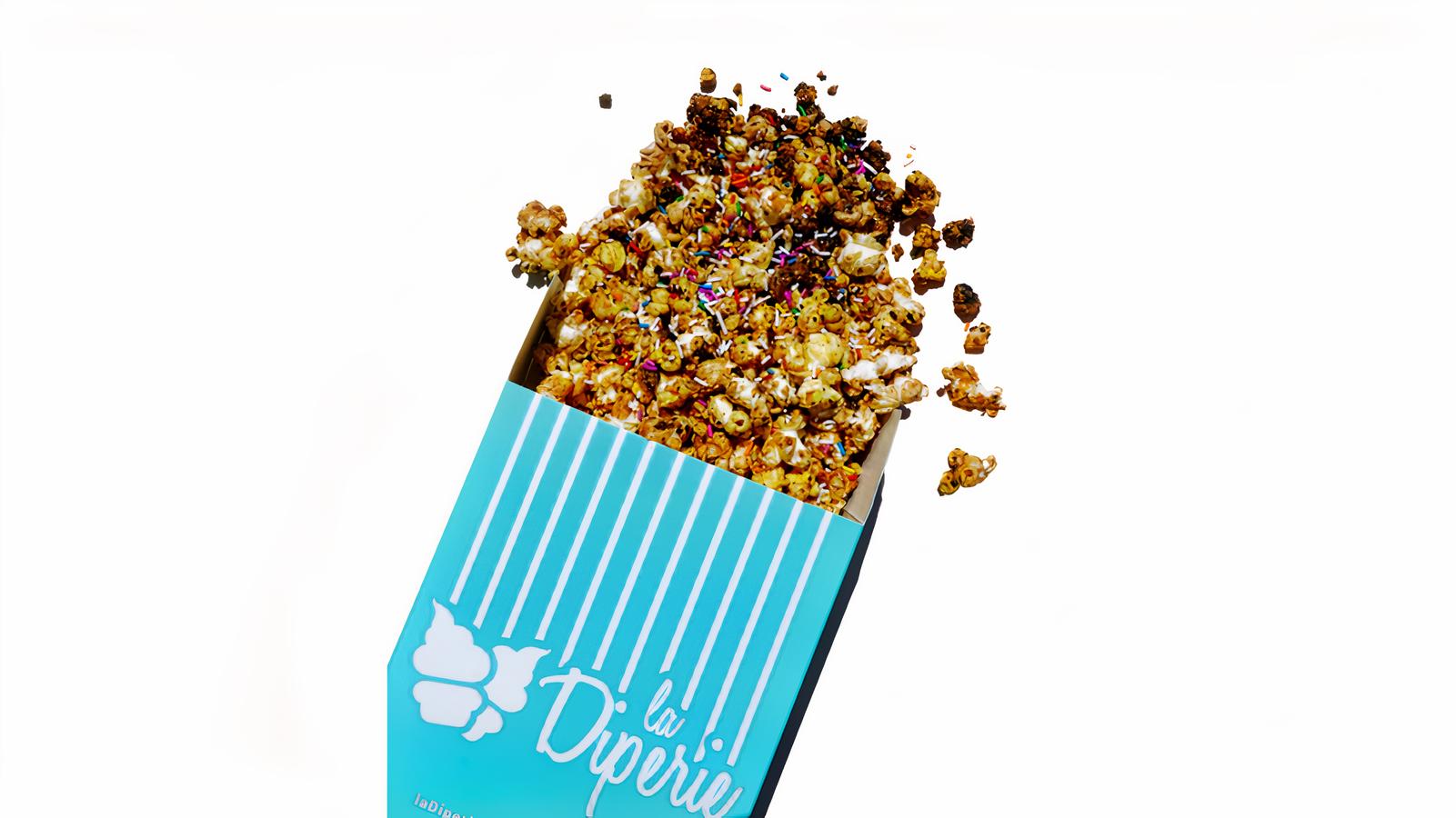 MIX DE POPCORN (1 CHOCOLAT ET 3 BONBONS)// POPCORN MIX  (1 CHOCOLATE and 3 CANDY)