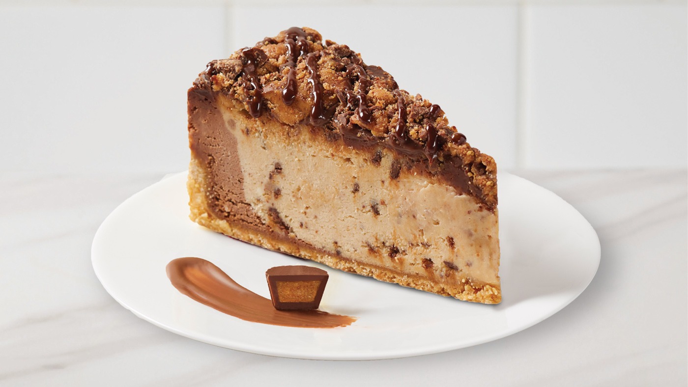 Tranche de cheesecake Cheesecake Factory Reese’s / Reese’s Cheesecake Cheesecake Factory slice
