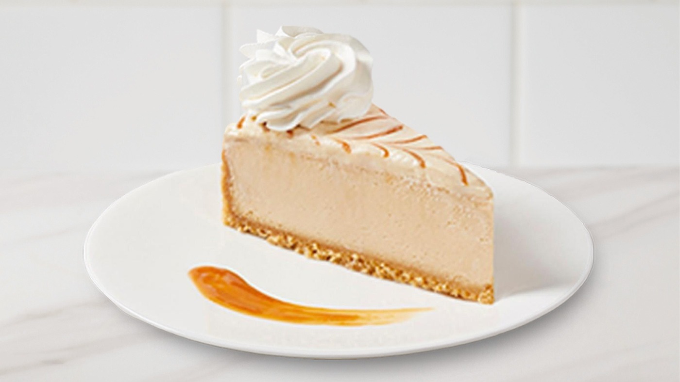 Tranche de Gâteau au Fromage Dulce de Leche / Dulce de Leche Cheesecake Slice