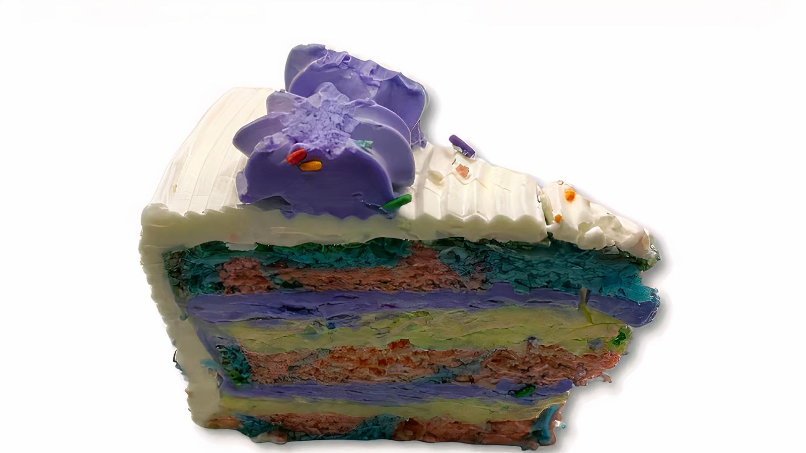 Tranche de gâteau Carnaval / Carnival cake slice