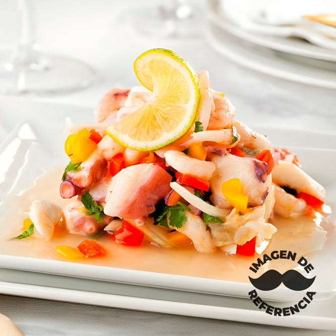 Ceviche de Camarones a la Piedra