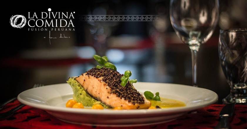 Salmón en Costra de Quinua Crocante