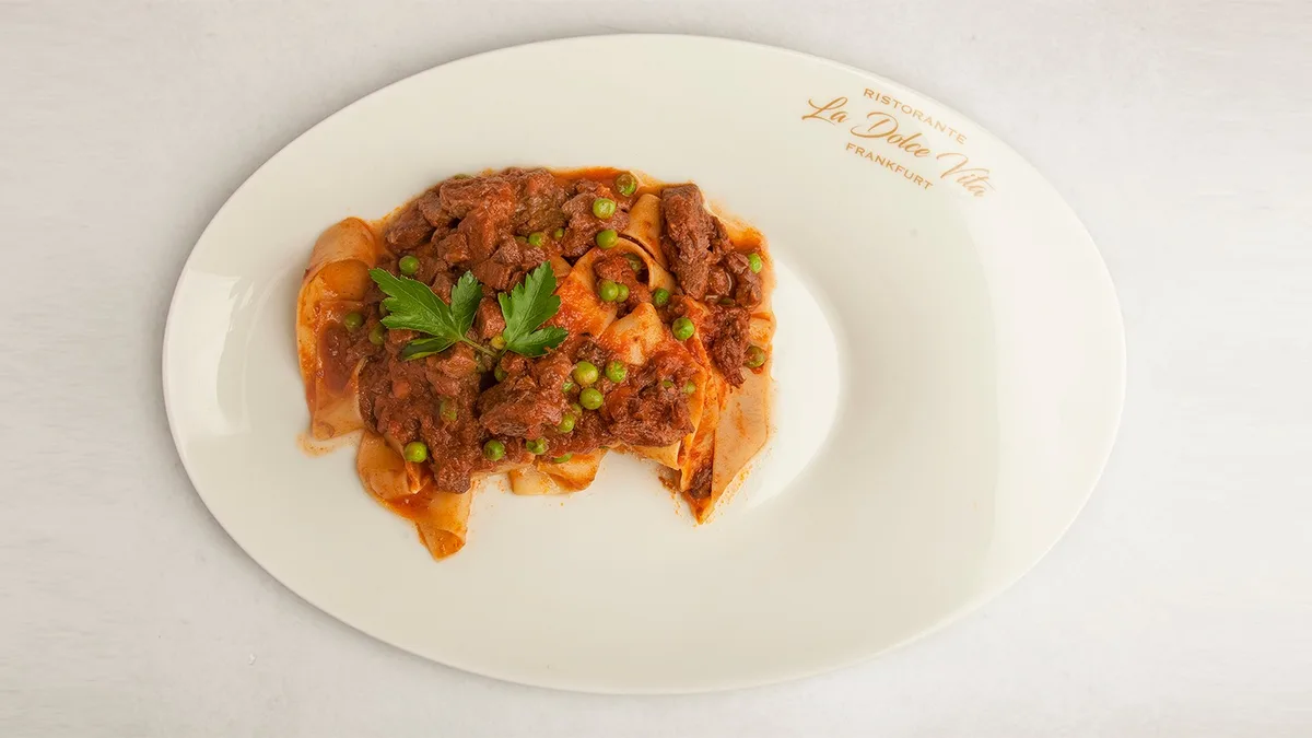 Parpadelle al Ragout di Cinghiale