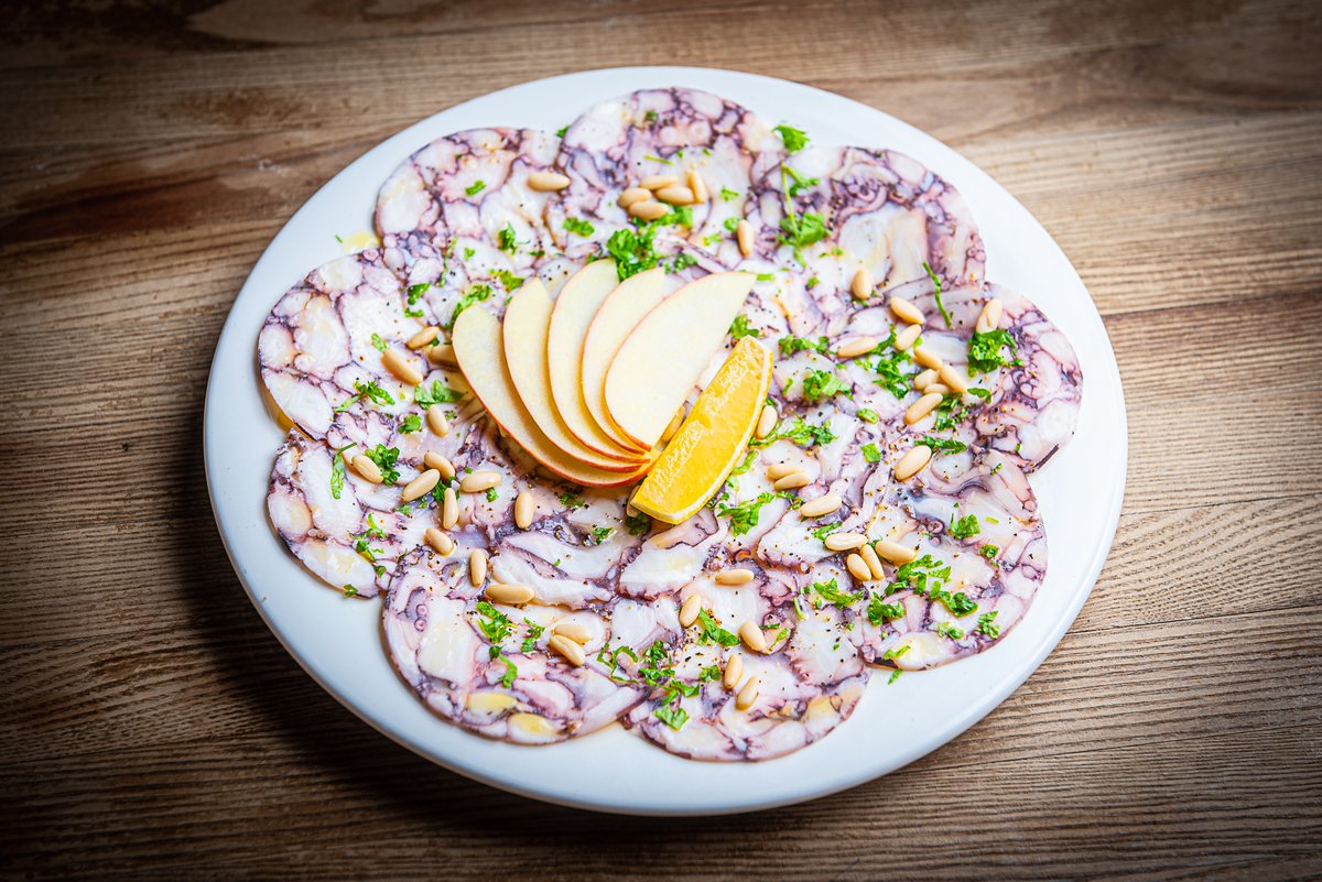 Carpaccio di polpo