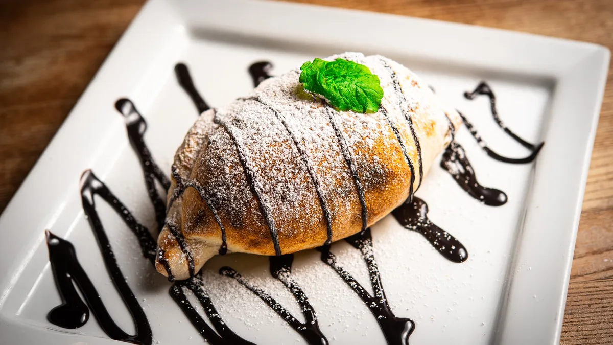 Fagottino al cioccolato con mascarpone