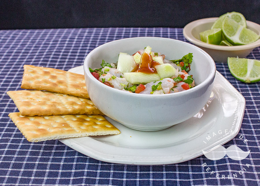 Ceviche de Pescado con Aguacate