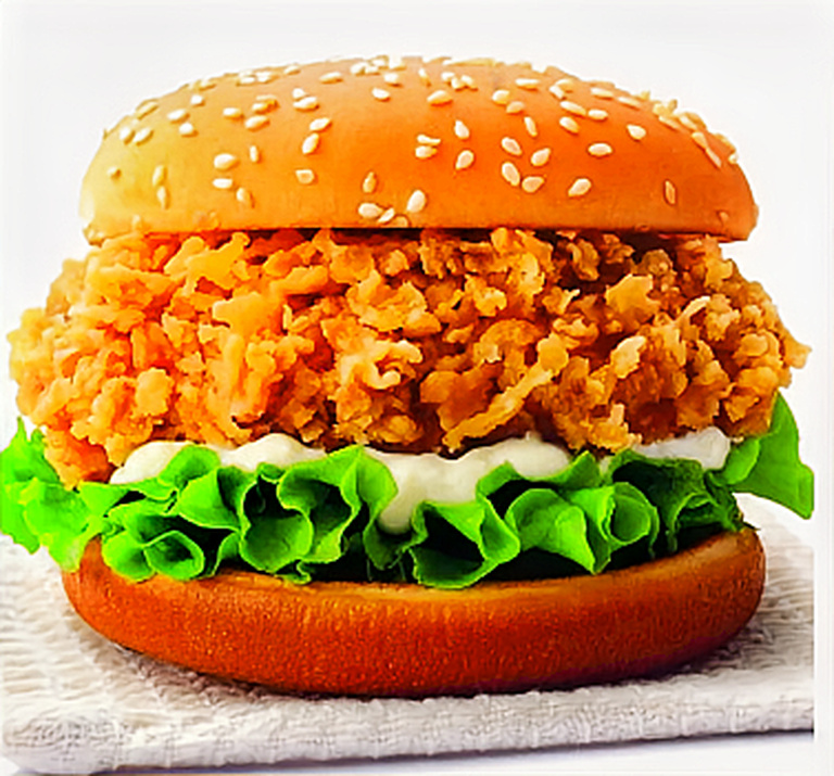 Hamburguesa de Pollo Crispy