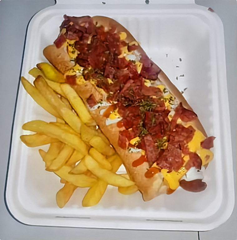 Hot Dog Jumbo con Tocineta