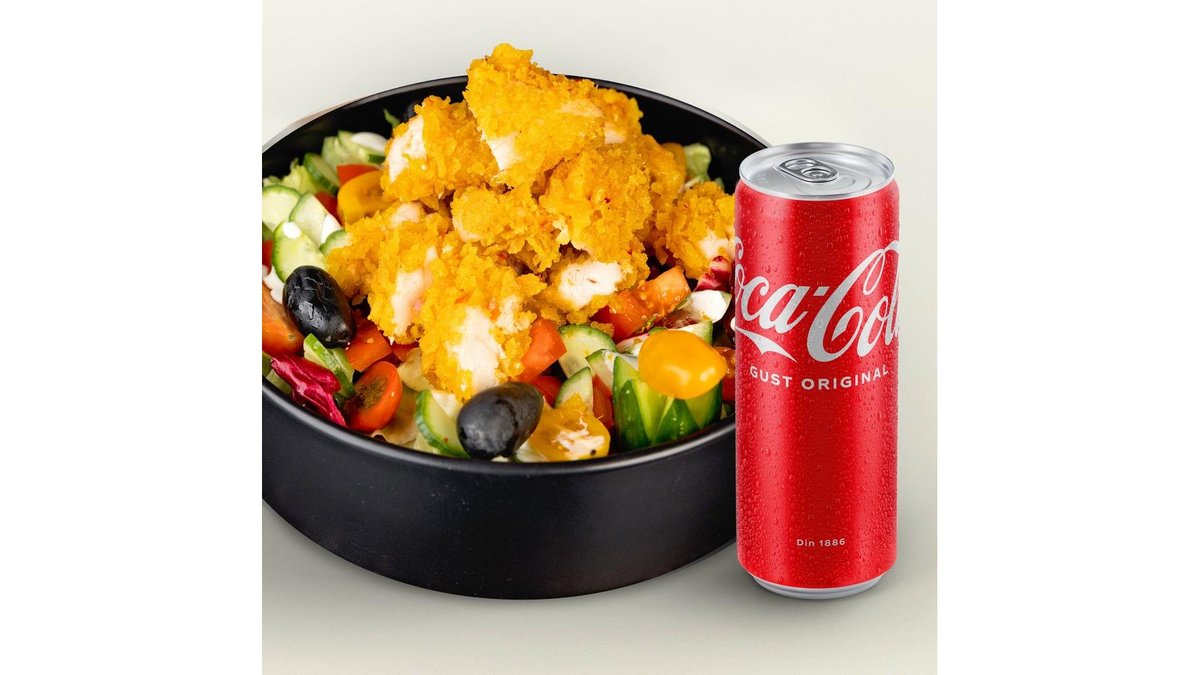 Salată crispy + suc