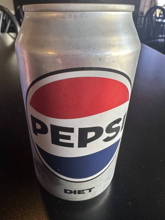 Diet Pepsi can