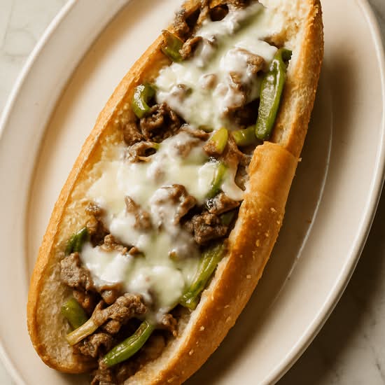 Loaded Cheese Steak Hero