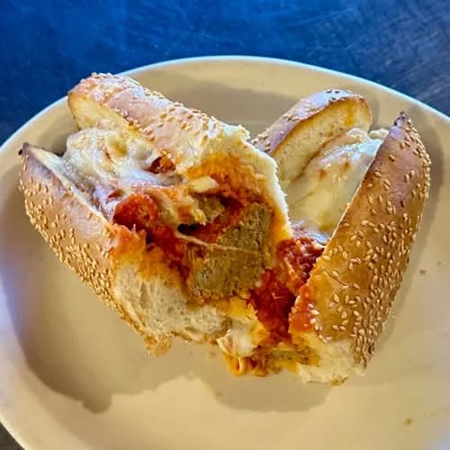 Meatball Hero Sandwich