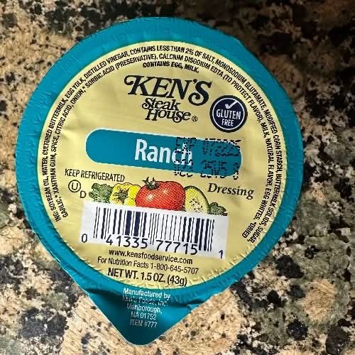 Side of Ken's Homestyle Ranch Dressing