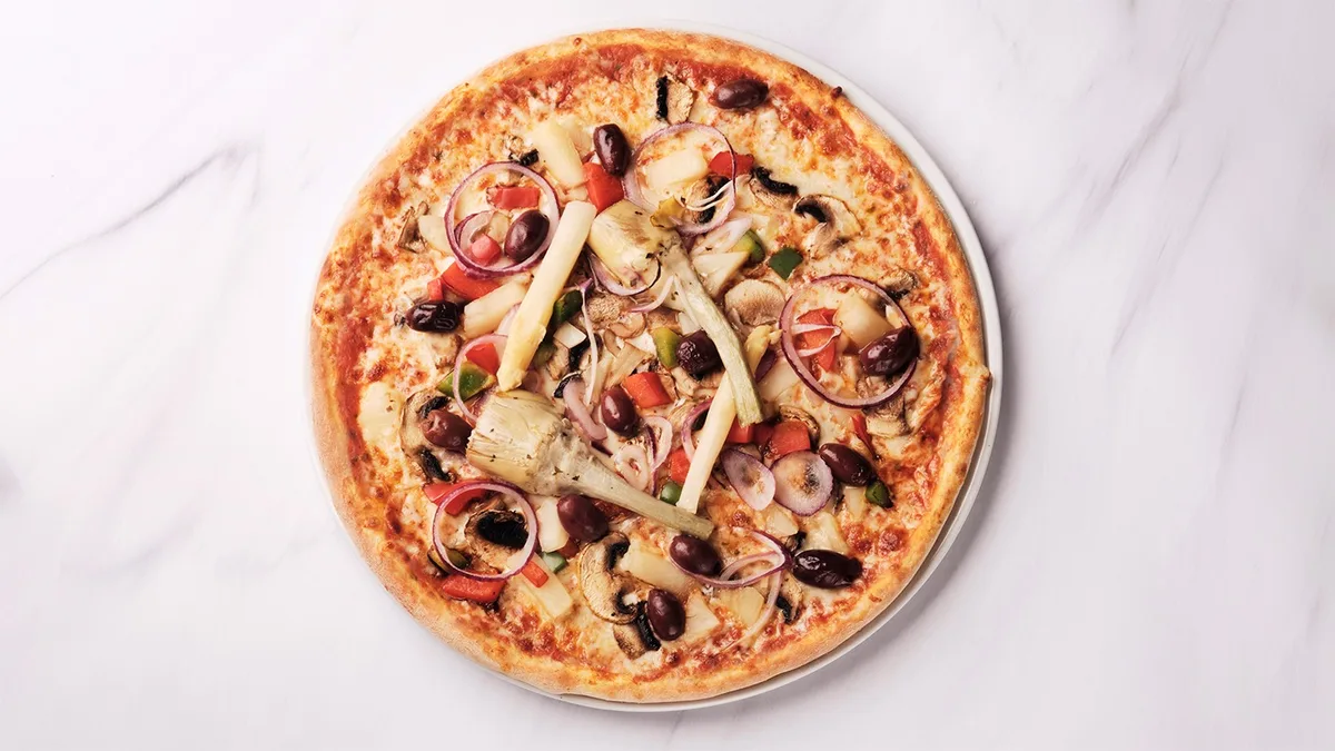 Vegetarisk pizza