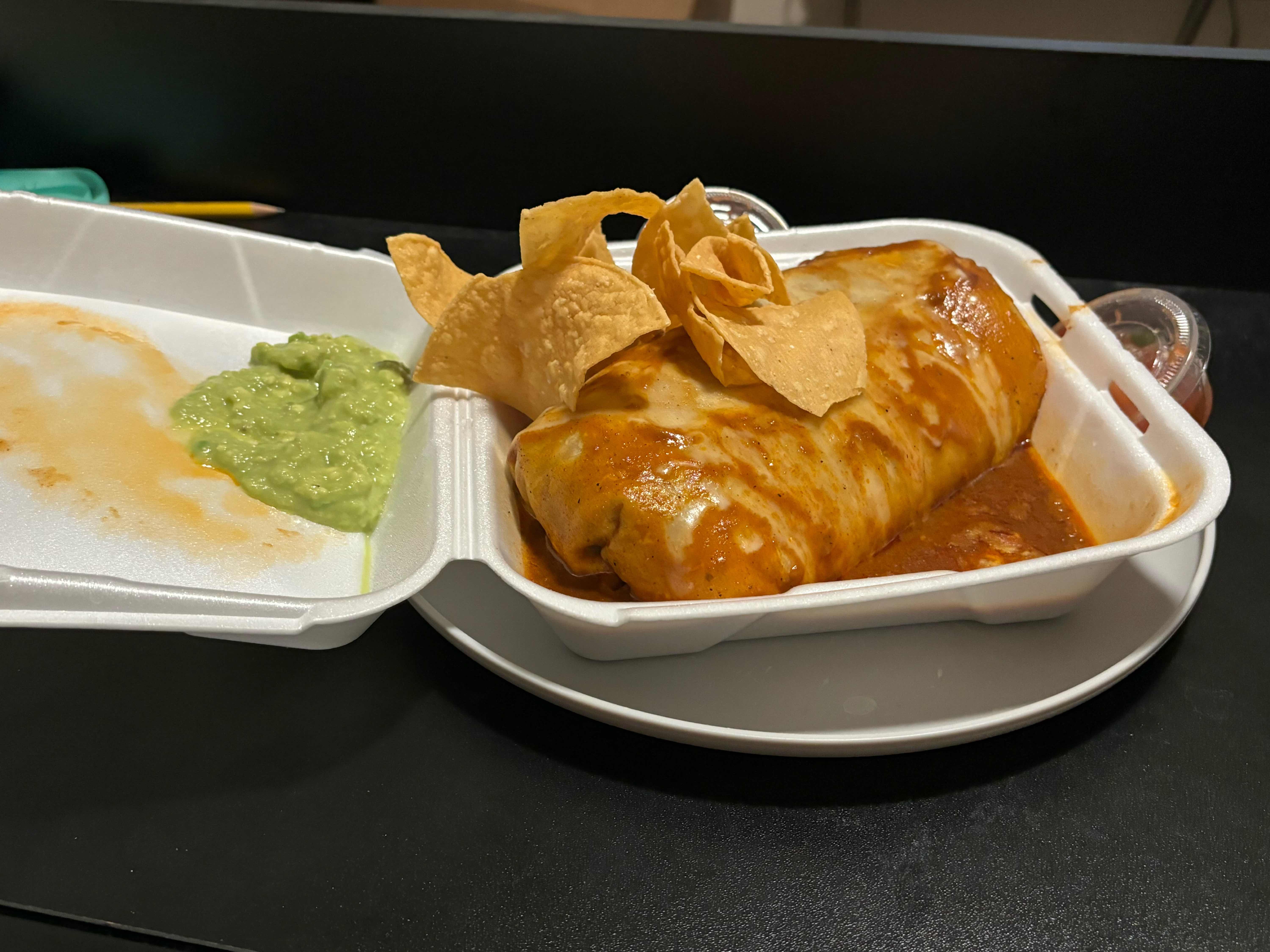 3. Deluxe Burrito (A la Carte)