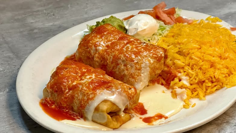 Chimichangas Dinner
