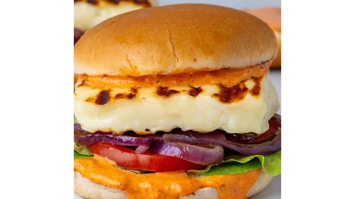 Burger halloumi