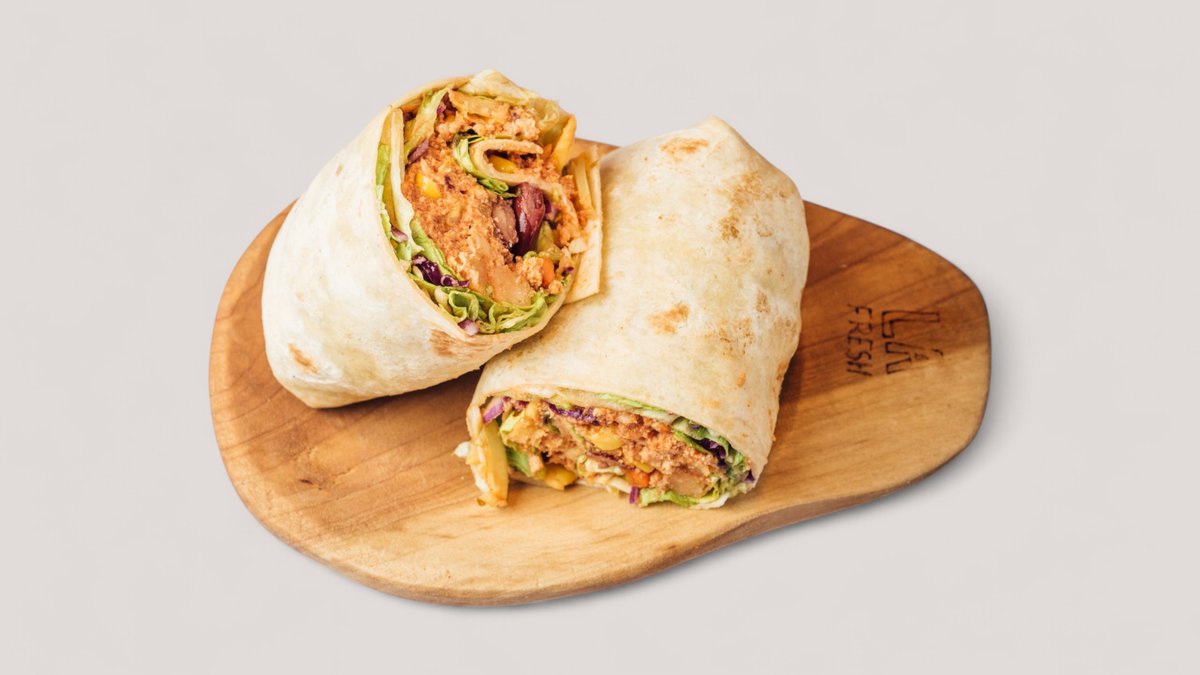 Meksikana Giros Burito sa mesom