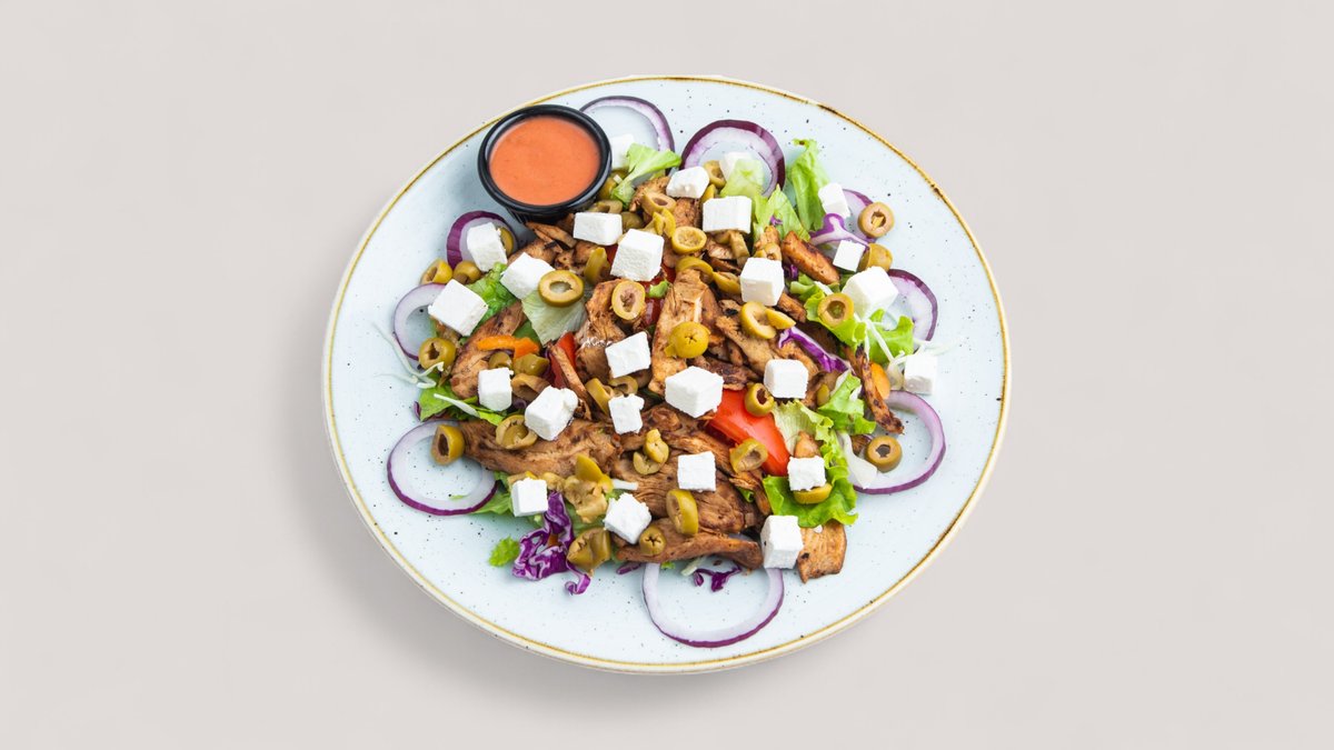 Pileća Grčka salata